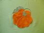 polyester pumpkin placemat